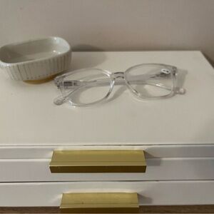 Clear framed Readers 1.5 Rae Dunn